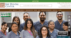 Desktop Screenshot of baydentalcenter.net